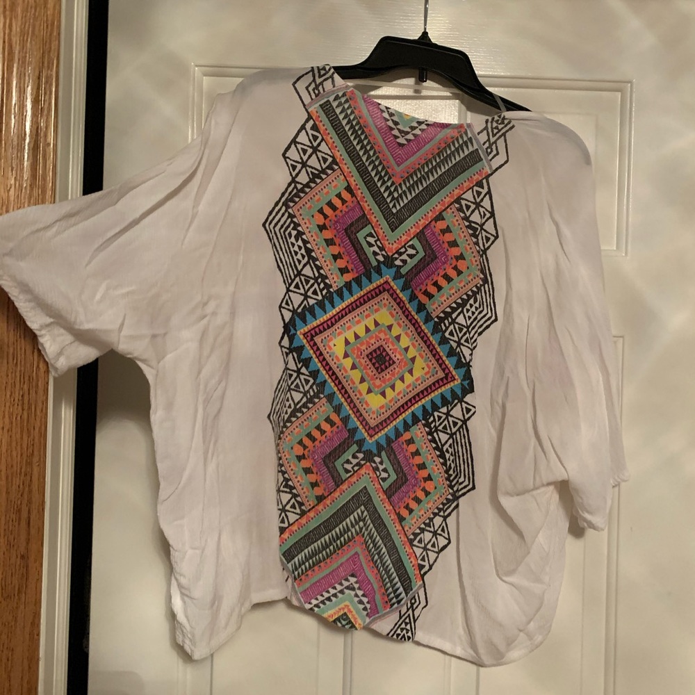 PacSun Tribal Print Summer Cardigan